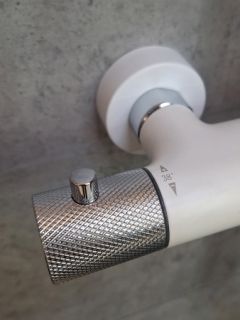 Душевая система с термостатом AltroBagno Intento 030424 BiOp белый матовый